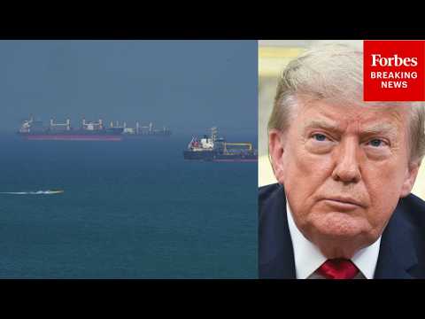 Trump Asked To Explain His 'Changing Thinking' On Charging A Fee For Vessels In The Strait Of Hormuz