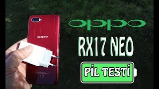 Oppo Rx17 Neo Pil Testi 3600 Mah 5000 Maha Kafa Tutar Mı?