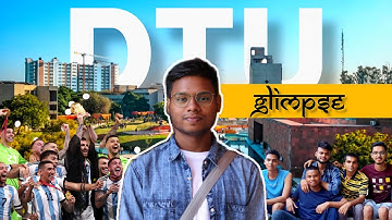 Glimpse of Delhi Technological University | DTU Fest 🤩 | Campus 2022