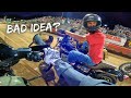 FLAT TRACK RACING On 2022 HARLEY LOW RIDER!?