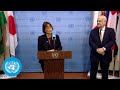 Brazil & Switzerland on the humanitarian situation in Syria - Security Council Media Stakeout