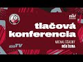 TLAČOVÁ KONFERENCIA ║ Niké liga | Michal Ščasný | MŠK Žilina - FK Podbrezová 0:0