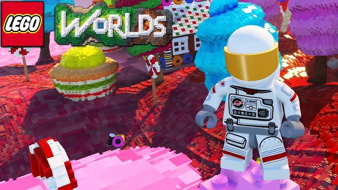 Como pintar blocos e paredes em LEGO Worlds