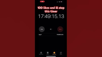 100 likes and ill stop this timer 🧏‍♂️🤫