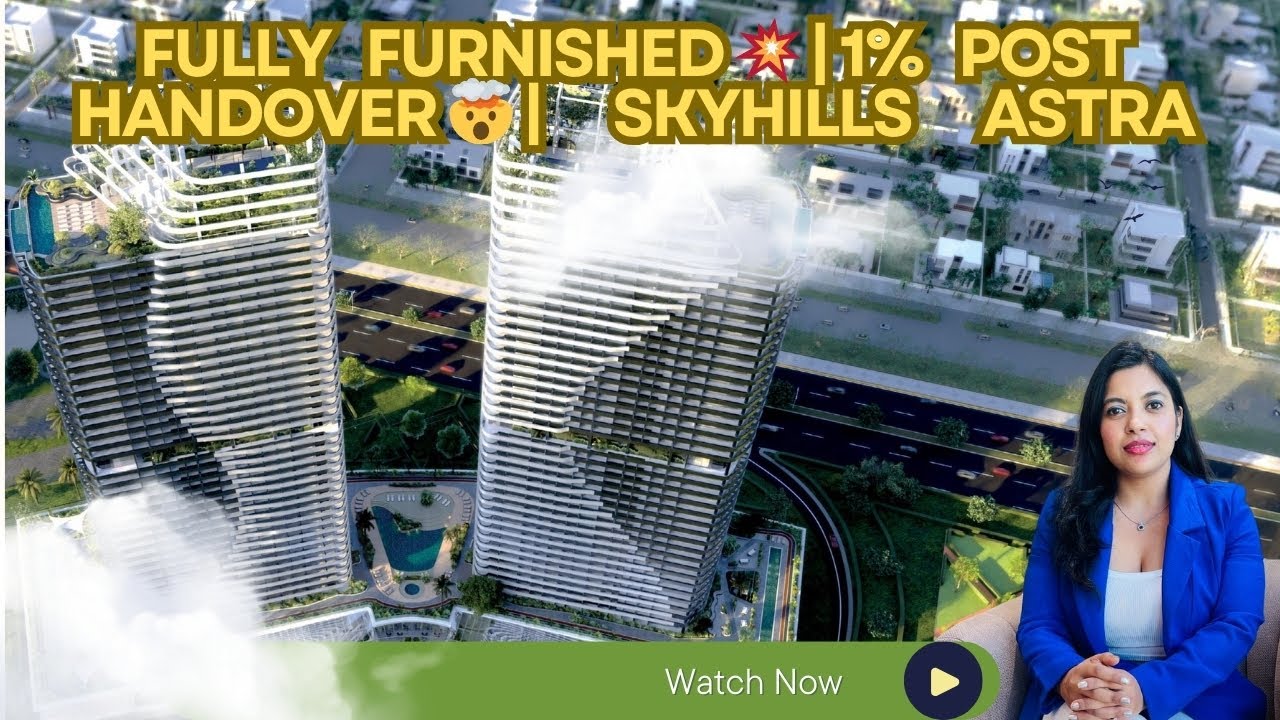 Sky Hills Astra – Fully Furnished Apartments in Arjan with 1% Post-Handover Payment Plan