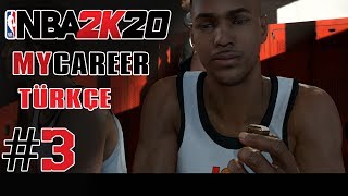 SCOTTIE PIPPEN GAZI VERDİ, MAÇ SON TOPA KALDI !!! - NBA 2K20 MyCareer Türkçe - Bölüm 3