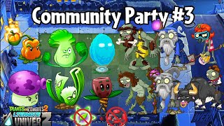 PVZ 2 AltverZ Community Party - Step 3 PFless Mowerless