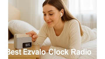 ⏰ Odokee Wireless Charging Alarm Clock Radio | Best Ezvalo Clock Radio ⏰