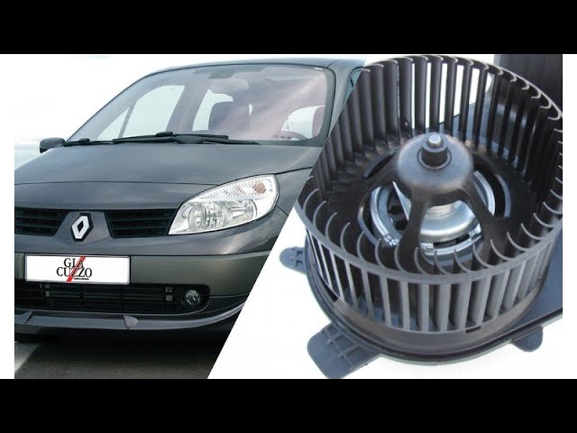 problème resistance ventilateur de chauffage /Renault Scénic II. حل مشكلة  مروحة التدفئه سخان 