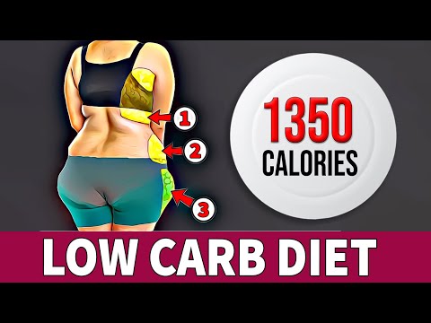 1350 CALORIES DIET PLAN | LOW CARB DIET TO LOSE WEIGHT FAST