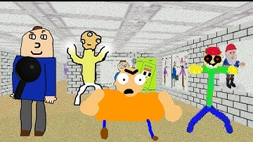 NEW Characters - creepyfaces Maze Of Dreams And Fun 2 v2.3 Full Playthrough - Baldi