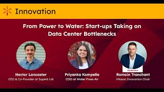 From Power to Water: Start‑ups Taking on Data Center Bottlenecks | Webinar