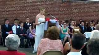 Abby 8th Grade Graduation Speach