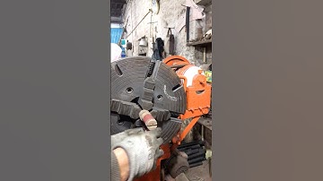 Bore polishing in lathe machine ☑️ #skills #shorts