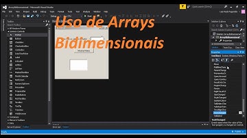 Uso de arrays Bidimensional em C#
