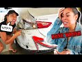 I *ACCIDENTALLY* WRECKED MY SISTERS CAR!! PRANK GONE WRONG!