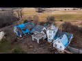 Abandoned 20m mansion  horizon farm in barrington hills