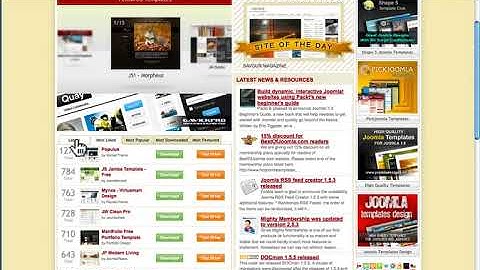 Joomla 1.5 Template Design, Lesson #5: Template Clubs