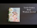 Little golden book wisdom journal white