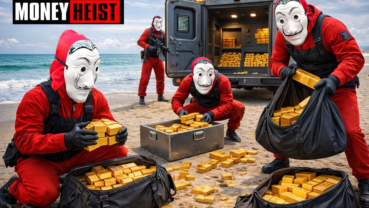 PARKOUR VS MONEY HEIST! 6 | BAD GUYS: No ESCAPE, One Last Move With the Gold (BELLA CIAO) Epic POV