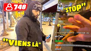 BALTI ATTRAPE UN VOLEUR ET LE GIFLE ?! (live IRL)