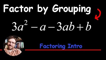 Factor by Grouping - A 4 term Polynomial Expression with Two Variables
