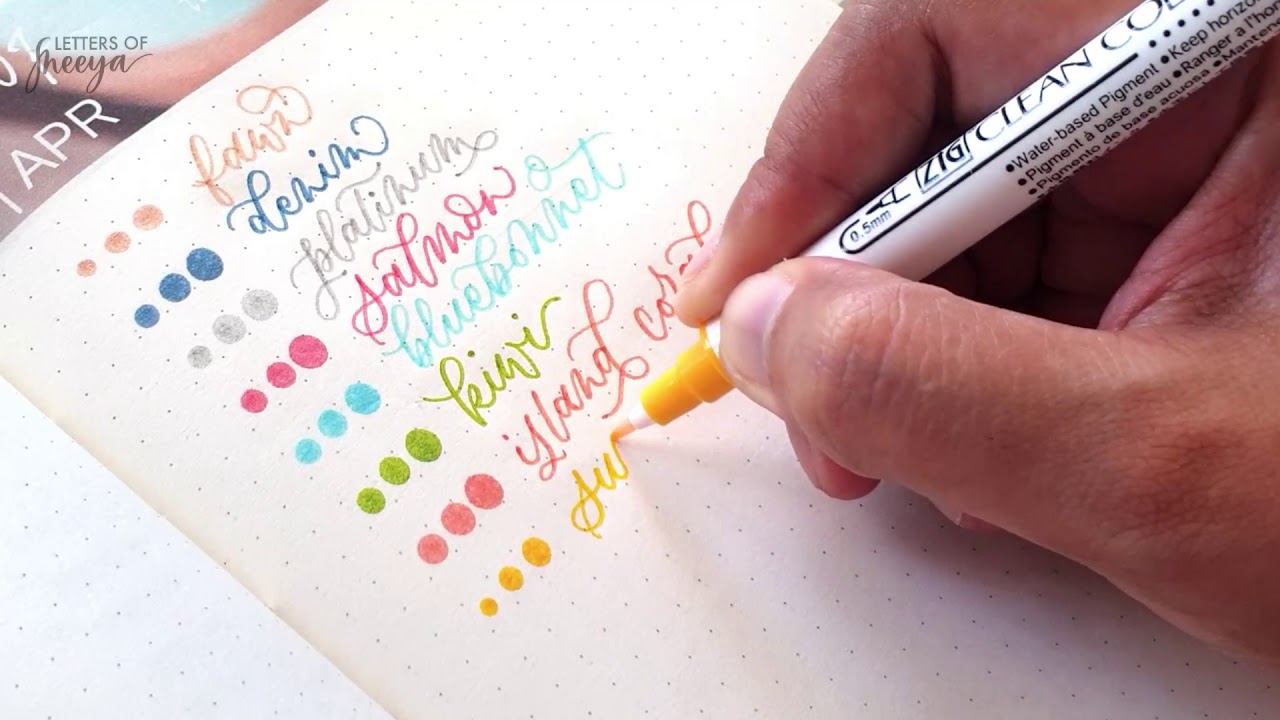 Clean Color DOT Pen