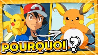 Pourquoi le Pikachu de Sacha n'évolue pas dans l'anime Pokémon ?