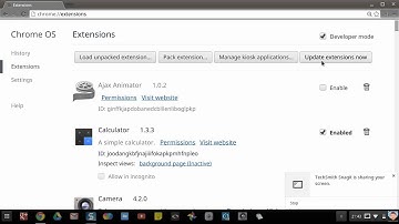 Force Update Google Chrome Extensions