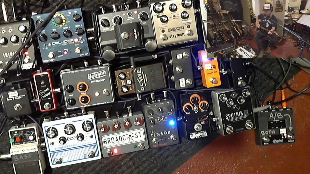 Two String Pickup pedalboard routing madness YouTube