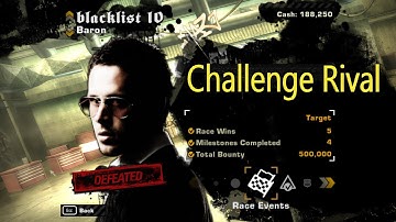 Blacklist 10 Challenge Rival | Need For Speed Most Wanted | Crazy Gamer