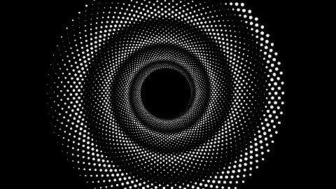 How To Create Dotted Spiral Vortex in Adobe Illustrator #shorts #illustrator