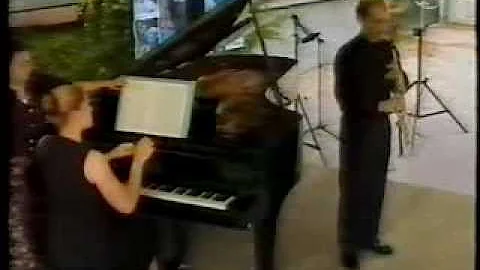 Vincent David (saxophone) & Dorothe Bocquet (piano)