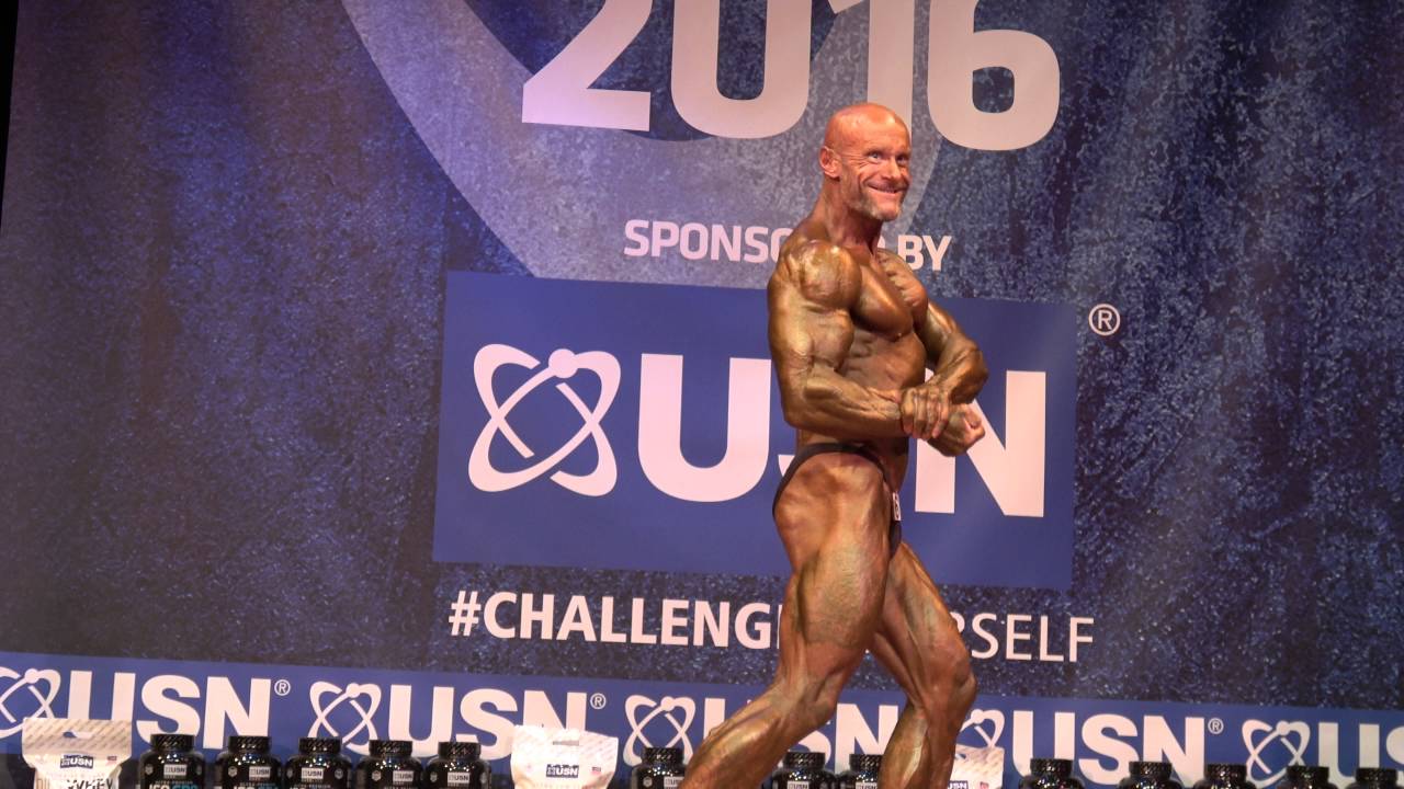Duncan Turner - Masters Over 40 - NABBA England 2016