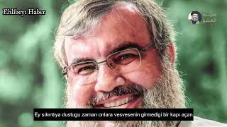 Seyyid Hasan Nasrallah'ın Dilinden Zor durumlarda Allah'a Yakarış Resimi
