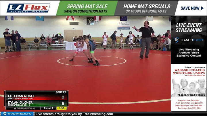 77 Coleman Nogle Maryland Gold GR vs Dylan Gilcher...