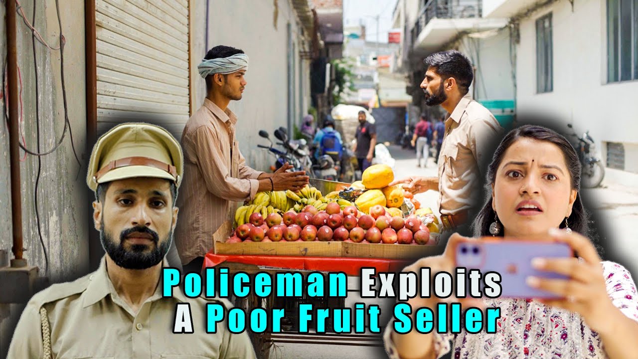 Policeman Exploits A Poor Fruit Seller | Purani Dili Talkies | Hindi ...