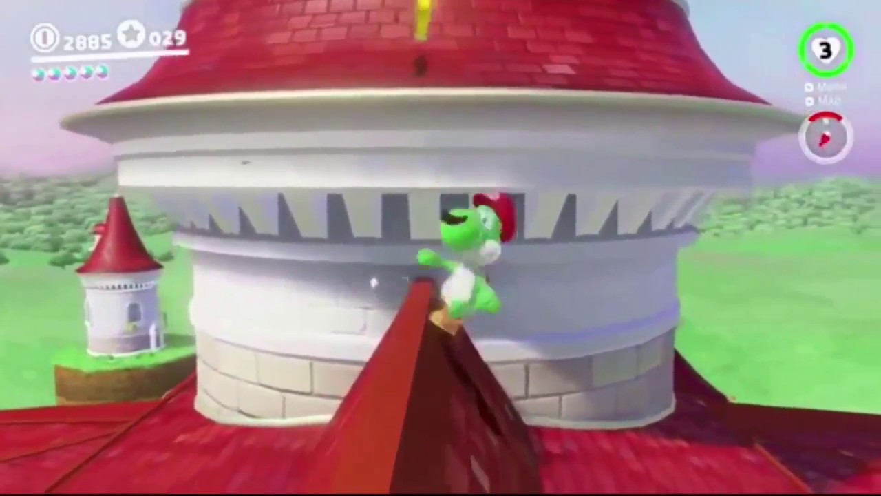 Super Mario Odyssey YOSHI GAMEPLAY! YouTube