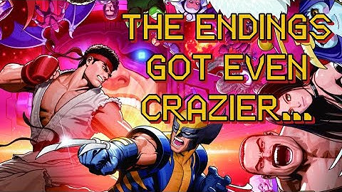 The ABSURD Endings of Marvel vs Capcom 3
