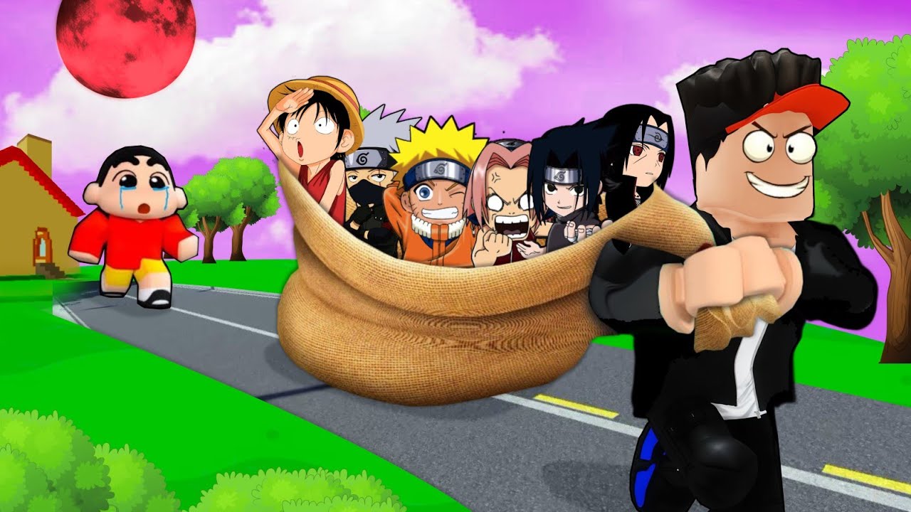 STEALING EVERY SHINCHAN'S ANIME 😂 | STEAL ANIME CHALLENGE IN ROBLOX!