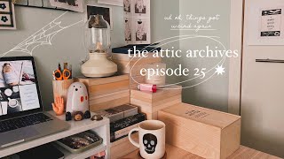 the attic archives | ep. 25 ✸ choose your evil: coffee spills and christmas decorations