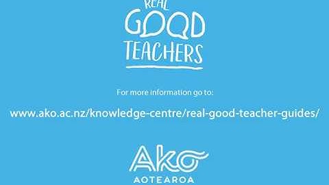 Real Good Teacher Guide | Peer Teaching