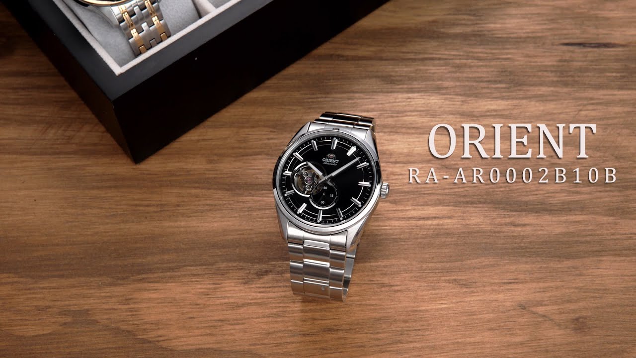 Review đồng hồ Orient RA-AR0002B10B open heart (cơ lộ tim) trên nền mặt số 41mm.