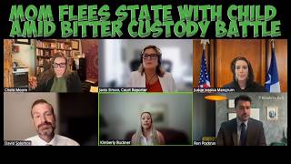 Mom Flees State With Child Amid Bitter Custody Battle!