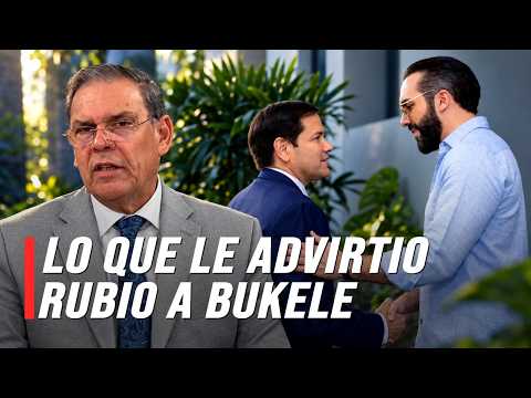 Marco Rubio advierte a Bukele sobre Cuba.