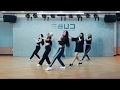 Mirrored gidle  hannalone choreography practice