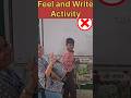 🔥 FEEL & WRITE CHALLENGE 🤔 Can You Guess? #EnglishActivity #ClassroomChallenge #KidsLearning #shorts