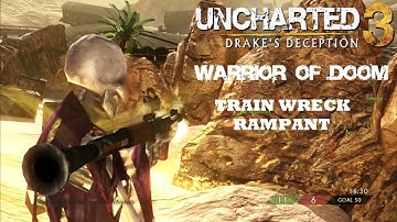 Uncharted 3 | Rampant | TDM | Train Wreck | "Skelzor Wrecking Havoc"