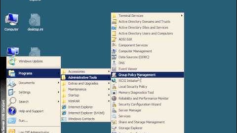 Map Drive & Printer using Group Policy in Windows Server 2008