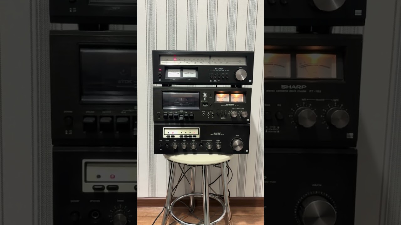 SHARP SM-1122 HI-FI стерео комплекс 70-х годов